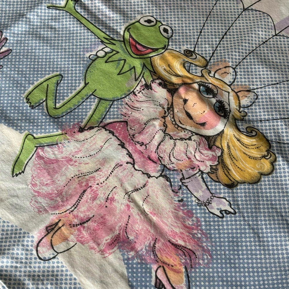 Rare vintage Muppets Pillowcase 20x30 Martex 1981 Sky Jinks Parachute 
 USA